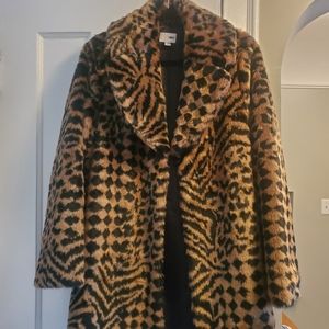 Faux fur jacket